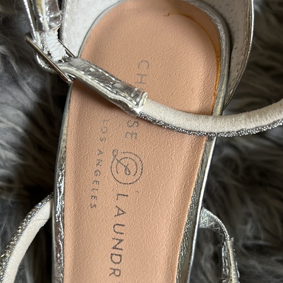 New Chinese Laundry Janai crystal straps heeled sandals Women, Size 9.5 - Picture 5 of 12